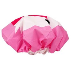 물결샵 동물얼굴 샤워캡 유아 위생 헤어팩 소품 용품 아기 모자 방수 샴푸, 하마, 1개