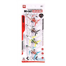 FUN CHILDHOOD FRIEND LOVE OF 399 DIE-CAST AIRPLANE MODEL 迴力合金飛機, 1個, 隨機不挑款