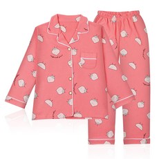 스콕스 주니어 아동 긴팔 파자마 내복 상하의 세트 JIS-3519