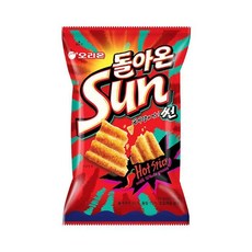 오리온 썬칩 썬 오리지널 핫스파이시, 12개, 64g