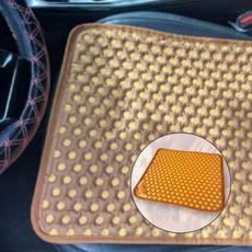 황토 지압 방석 사무실 의자용 엉덩이 마사지 통풍 여름, mod 참 옛날황토볼방석