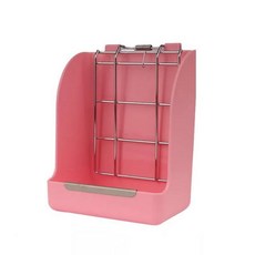 噗啾草坊 現貨供應 平價版彈簧夾式草架 天竺鼠 兔子 等小寵物適用 現貨供應, 1個, 粉色