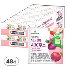 파이토메이드 하루의 시작 유기농 ABC주스, 48개, 145ml