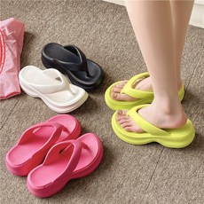 [시즌OFF 할인]플립플랍 쪼리 키높이 초경량 4color EVA 슬리퍼