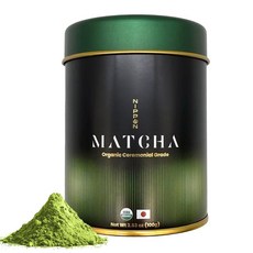 일본산 말차 u2013 의식용 등급 녹차 분말 우지 교토 USDA, 3.53oz, 100g