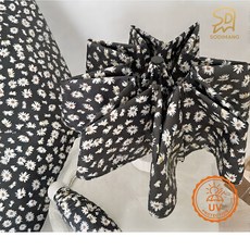 소디망 꽃무늬 양우산 햇빛 자외선 차단 가능한 양산 우산 3단우산 방수원단 초경량 미니사이즈 암막코팅