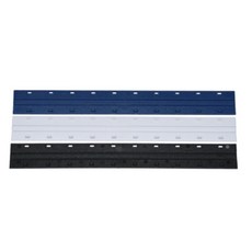 심플하고 편리한 제본스트립 7.5mm 20개 페이퍼제본기 학원용제본기 대량제본기 제본기추천 책제본기계, White 20