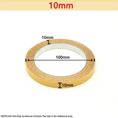 10mm-60mm 양면 접착 테이프 10meters/roll 고점도 천 베이스 그리드 Traceless 방수 섬유, 01 10mm
