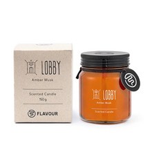 FLAVOUR HOME 馥郁花香 香氛蠟燭, 1件, 150ml, 【蠟燭】LOBBY(150g)