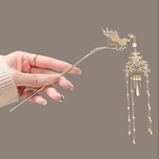 精緻古風玉蘭花簪子