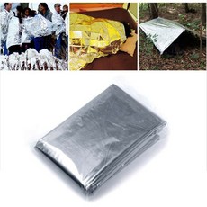 응급 보온담요 은박 방수 야외 등산 캠핑 비상용 모포 담요, 1개, 130x210