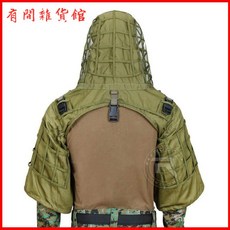 戰術吉利服偽裝服本體可配披風水袋包，男打獵服仿生迷彩隱身衣，偽裝吉利服套裝攝影偽裝服