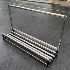 원단 롤러 천 롤링기 고정대 스탠드 시트지 거치대, 1개, 길이150x폭40cm (걸이대 포함)