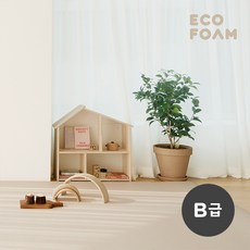 [B등급 리퍼브] 에코폼 맘편한 매트 프리미엄 120x120cmx3cm, B급_심플크림, 1세트