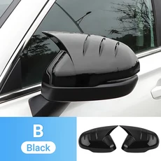 혼다 CR-V 6세대 2023 하이브리드 액세서리용 카본 파이버 사이드 미러 커버 리어뷰 캡 보호대