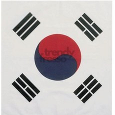 라포룸 태극기손수건 스카프 응원스카프