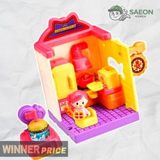 세이온 영실업 송이의 비밀 주방 인형의집 역할놀이 소꿉놀이 유아완구