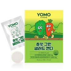 비타민마을 요모 츄잇 그린 샐러드 캔디 28포, 1개, 56g