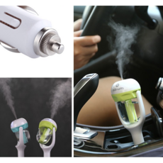 미니 차량용 가습기 캠핑카가습기, 핑크