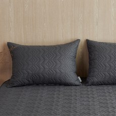 데시뉴 코지 항균 헤링본 누빔 베개커버 2P