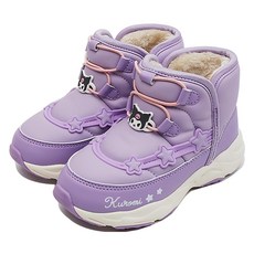 兒童酷洛米雪怪套入式中筒靴