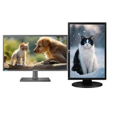 삼성 엘지 피벗 높낮이 22인치모니터 LED FHD 사무업무용 중고, 54cm, 22인치 피벗높낮이 중고
