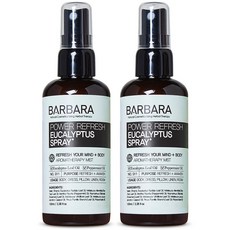 바르바라 파워리프레쉬 유칼립투스 스프레이 100ml, 2개