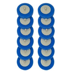 소중한가족 완벽 화장실 변기 청소솔 크리너 본품 리필 브러쉬, 리필브러쉬12개, 블루