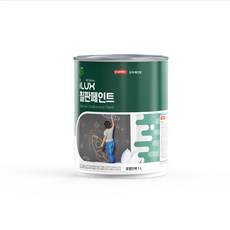 [삼화 친환경 칠판페인트] 아이럭스 칠판페인트 1L(무광) 실내 벽 가구 보드용, 1L, 1개