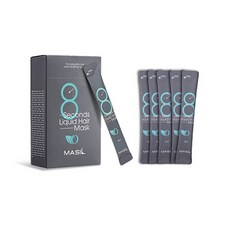 韓國Masil 8秒護髮髮膜 沖洗式沙龍級護髮 柔順蓬鬆 волос, 1個, 8秒髮膜#藍字蓬鬆款 #8ML, 8ml