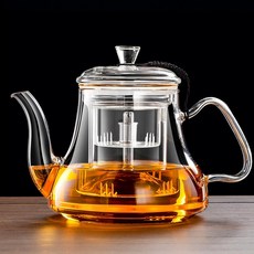 긍야네 커피추출기구 커피추출기 커피메이커 가정용, 1개, 1L, 투명 길상 공명 C 이중 1.3L