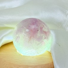 螢石球 4.3cm 羽毛體, 1個