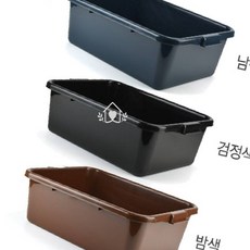 플라스틱 대형 식기 수거 잔반 박스 싱크대바구니 그릇수거통 업소용설거지통, 회색
