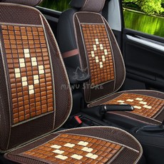 [사마누] 차량용통풍시트 커버 통풍시트 대나무 자동차 시트 사각