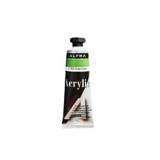 알파색채 미술 아크릴칼라물감 1시리즈 50ml 낱색 1개, 956번 옥시드그린