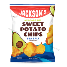 잭슨스 고구마칩 아보카도 오일 씨솔트 28g, 5개