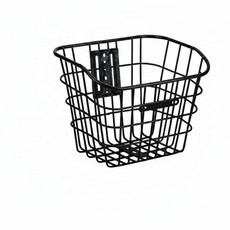 YSSHOP 산악 자전거용 전면 캐리어 디스크 브레이크 호환 통근 출퇴근 장보기 등에 적합한 견고한 자전거 거치대, 블랙 33