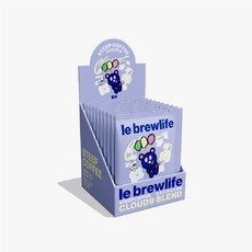 le brewlife 雲朵九 浸泡式咖啡 中烘焙, 10g, 1個, 10個裝