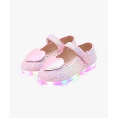 KIPHANT LED 트윙클 하트빔 여아 메리제인