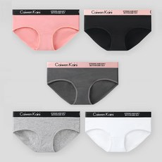 여성용 햄팬티 스포츠 면스판 팬티 5종 세트