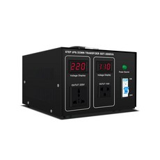 스텝 다운/업 변압기 220v ~ 110v 듀티 5000W 파워 헤비 110~220 트랜스포머 컨버터 전압, 3000W, 1개