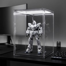 Curious Pony 피규어 장식장 led 레고 장식장 아크릴 피규어 장식장 45*33*33cm, 1개