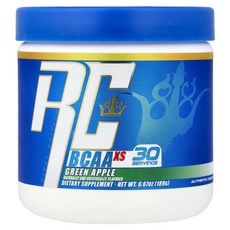 Ronnie Coleman 바이탈 에디션 BCAAXS 그린 애플 맛, 1개, 189g