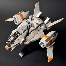 우주전쟁 우주 화물선 조립 호환 블록 빌딩 블럭, 우주 화물선(스티커 스탠드 제외)-334PCS, 우주 화물선(스티커 스탠드 제외)-334PCS, 1개