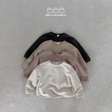 아기티셔츠 유아 여아 남아 겨울 벨라밤비나 베베 방방 무지티셔츠