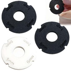 3피스 도자기 림 도구 - 바퀴 던지기 점토 조각 및 스튜디오 사용을 위한 5mm/6mm/7mm/8mm 조절 가능한 세라믹 트리밍 및 쉐이핑 도구 313910, 3피스 도자기 림 도구 - 바퀴 던지기, 점토 조각 및