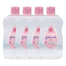 존슨즈베이비 오일, 500ml, 4개