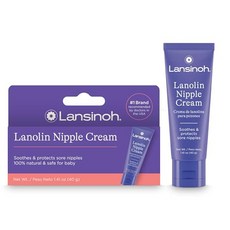 란시노 라놀린 니플 크림 모유 수유 에게 안전 엄마를 위한 Lansinoh Lanolin Nipple Cream Safe for Breastfeeding Baby 100% Na, 1개