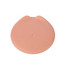 福媽寵物 寵物罐頭矽膠保鮮蓋 (附矽膠湯匙), 粉色, 1個