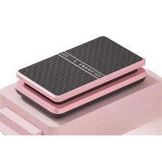 진동운동기 전신 덜덜이 복부 뱃살 다이어트 운동, 핑크 팔걸이 모델